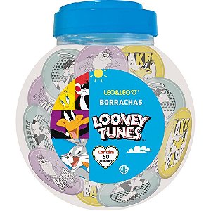 Borracha Decorada Looney Tunes 3CORES POTE-50