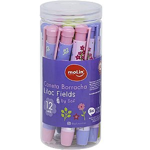 Borracha Caneta Sophia Martins 4 Cores POTE-12
