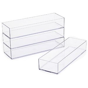 Kit Modular de Acessórios para Mesa com 4 Bandejas