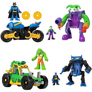 Imaginext Batveículos + Figuras