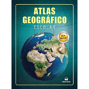 Livro ATLAS Geográfico Escolar 32 Páginas - Pacote com 5 Unidades