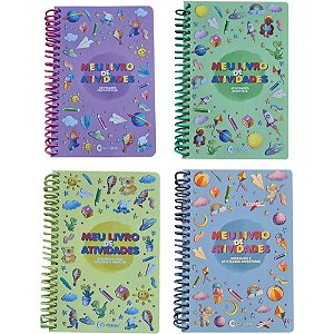 Livro Infantil Colorir Meu Livro de Atividades ESP (S C/04