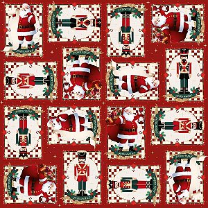 Saco Metalizado de Natal 45X59CM Classic Estampado - Pacote com 25 Unidades