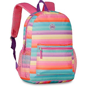 Mochila Clio Listas Coloridas G