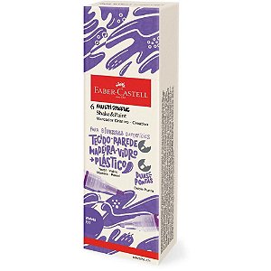 Pincel Marcador Artesanato Multimark S&P Violeta com C/ 12