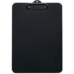 Prancheta Office BLACK A4 MDF Preto Fosco - Caixa com 6 Unidades