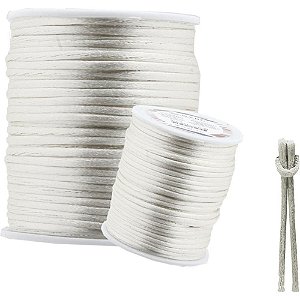 Cordão Rabo de Rato Branco 101 C/50M. 2MM Rolo