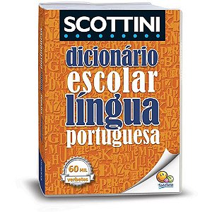 Dicionário Português Scottini 60.000 Verbetes 848 Páginas
