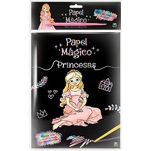 Papel A4 Color Papel Mágico Princesas 5FLS Pacote