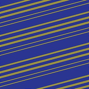 Papel Presente Bobina Couchê 40CM Listrado AZUL/OURO 100MTS