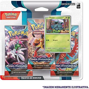 Jogo de Cartas Pokemon EV 04 Fenda Paradoxal BL.C/03