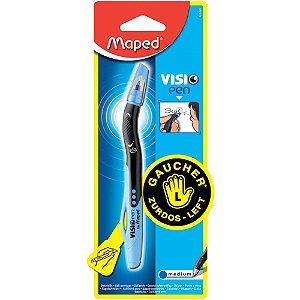 Caneta Esferográfica Vision Pen para Canhotos Azul 1.0MM