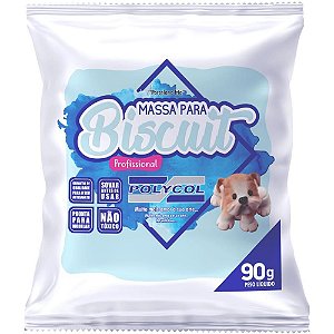 Massa de Porcelana Fria Biscuit 90G Azul Ceuzinho CX.C/12
