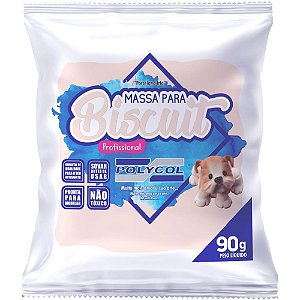 Massa de Porcelana Fria Biscuit 90G Napoles Rosado CX.C/12