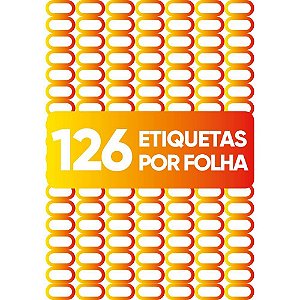 Etiqueta A4 A4249 25FLS 26,0X15,0 MM CX.C/2400