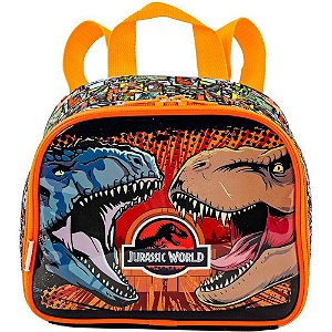Lancheira Térmica Jurassic Battle MAO/OMBRO 18CM