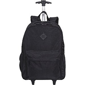 Mochila com Rodinha Rolling Crinkle 50CM Preto