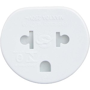 Adaptador para Tomada Universal 2P+T 10A Bivolt BR