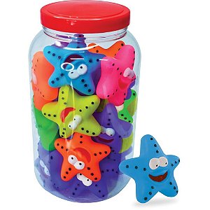 Brinquedo para PET Estrelas do MAR (S) Pote C/25