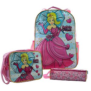 Mochila com Rodinha Debie Princess GD EST+LANC.(S)