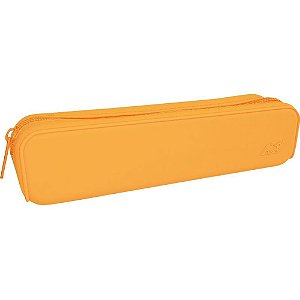 Estojo Silicone Laranja 1 Zíper PCT.C/03