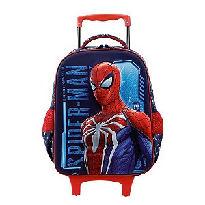 Mochila Infantil com Rodinha SPIDER-MAN SE  1