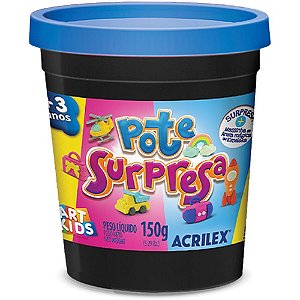 Slime Pote Surpresa 150G Sortidos Caixa com 06