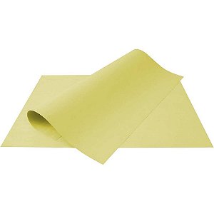 Papel Cartolina Amarelo Escolar 50X66CM 140G PCT.C/100