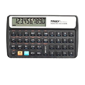Calculadora Financeira Profissional TRULY TR12C Platinum RPN – 10 Dígitos