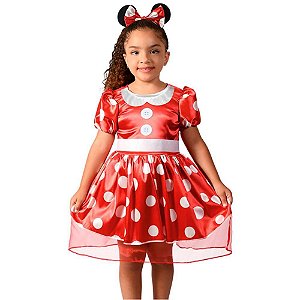 Fantasia Minnie Classica M 6 a 8 ANOS