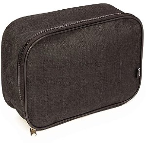 Estojo Tecido Juvenil 1ZIP.PRETO
