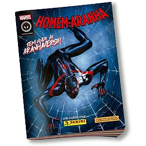 álbum de Figurinhas Spiderman Spiderverse Brochura