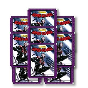 Figurinhas Spiderman Spiderverse com 5 Pacotes com 20