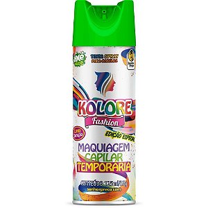 Pinta Cabelo Kolore Fashion Verde 125ML - Caixa com 24 Unidades