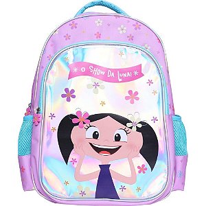 Mochila Infantil SHOW da Luna São Tantas Perguntas (KIT Escolar)