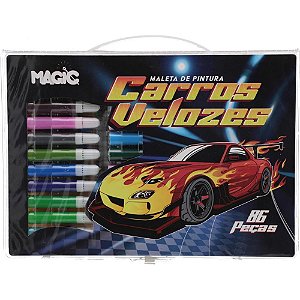 Maleta para Pintura Carros - 86 Peças
