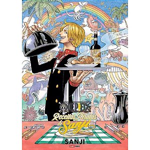 Livro Mangá ONE Piece Receitas Piratas