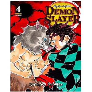 Livro Mangá Demon Slayer - Kimetsu N N.04