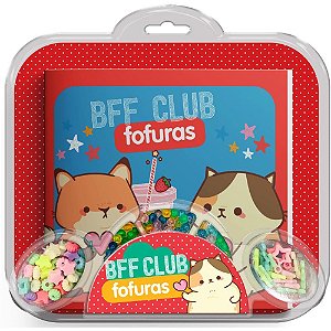 Livro Brinquedo Ilustrado BFF Fofurinhas com Miçangas