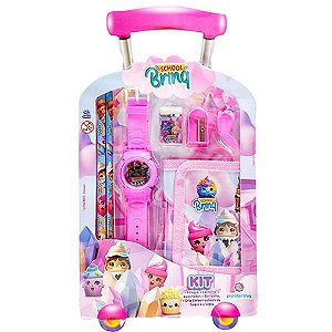 Kit Escolar Maleta RS/LL com 6 Peças