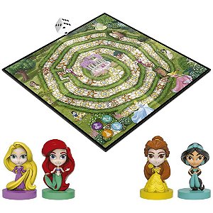 Jogo de Tabuleiro Princesas Corrida Mágica