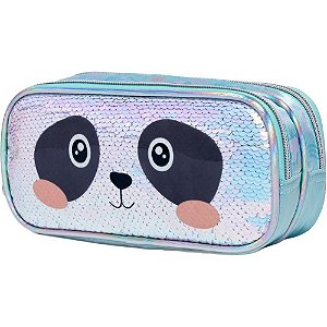 Estojo PVC PACK ME Sweet Panda Duplo