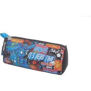 Estojo PVC PACK ME Hero com Painel Holográfico