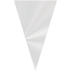 Embalagem para TRUFA/CONE Cone Incolor 23CM PCT com 20
