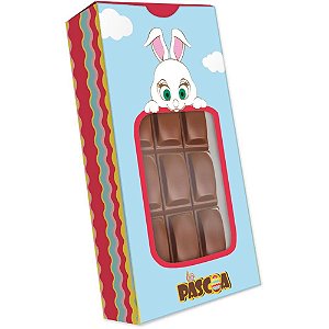 Embalagem para Doces Tablete Coelhinho 14X7,5X3C PCT C/ 10