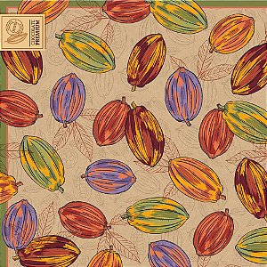 Embalagem P/OVO de Páscoa 49X49CM Cacau Tropical PCT C/ 25