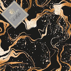 Embalagem P/OVO de Páscoa 39X39CM Chocolate Preto PCT C/ 25