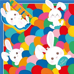 Embalagem P/OVO de Páscoa 24X24CM Piscina de OVOS PCT C/ 25