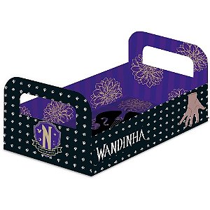Cesta de Papel Wandinha M - Pacote com 3 Unidades