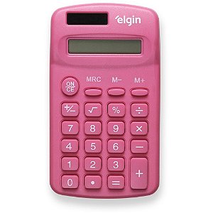 Calculadora de Bolso 8 Dígitos CB1485R Solar Rosa